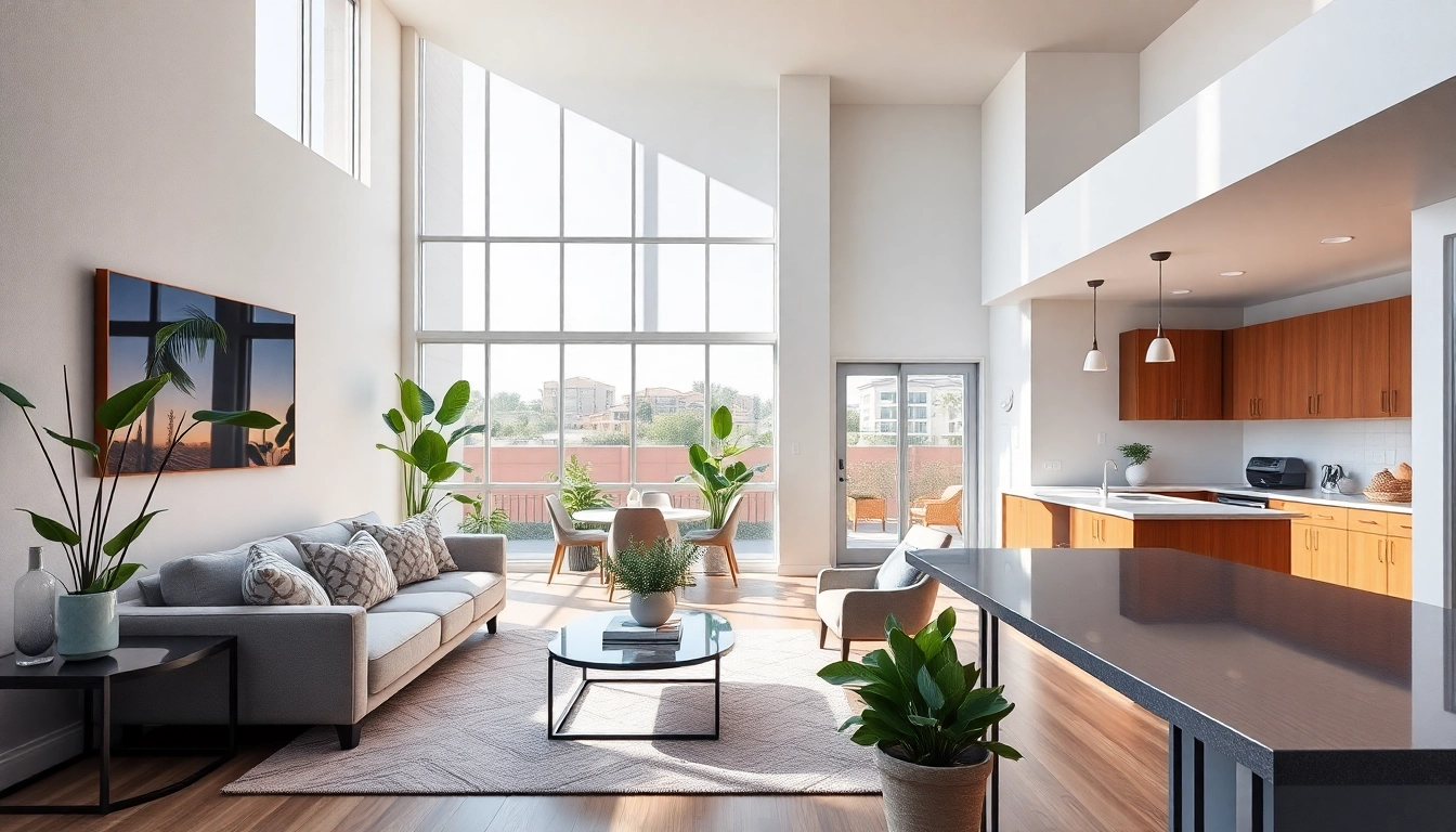 Explore stylish Glendale AZ apartments showcasing a modern interior and inviting atmosphere.