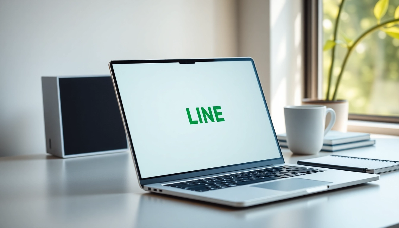 Download the LINE app on your computer for seamless communication and connectivity.
