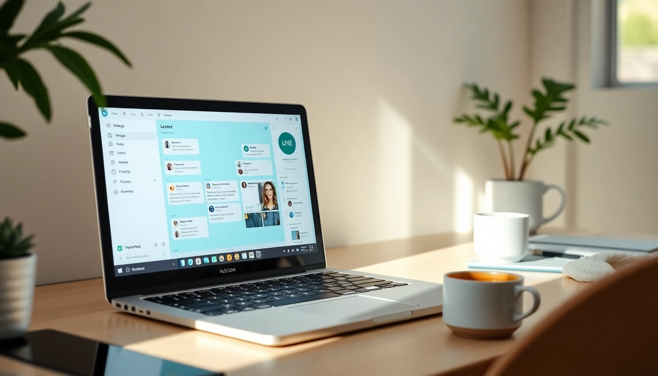 Download the LINE desktop version for seamless communication from your computer.