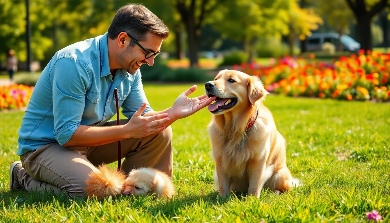 Engaging dog training session in Irvine focusing on positive reinforcement techniques.