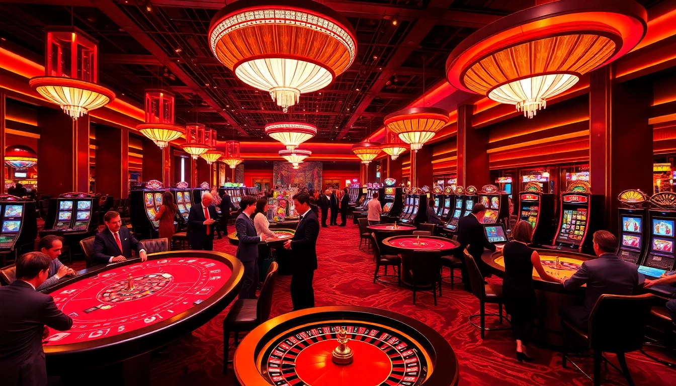 Exciting gameplay at TPower casino with vibrant tables and dynamic atmosphere.