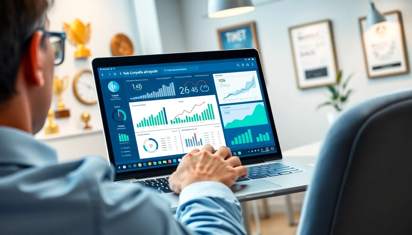 Utilize ai prompts for competitive intelligence with a business professional engaging in analysis.