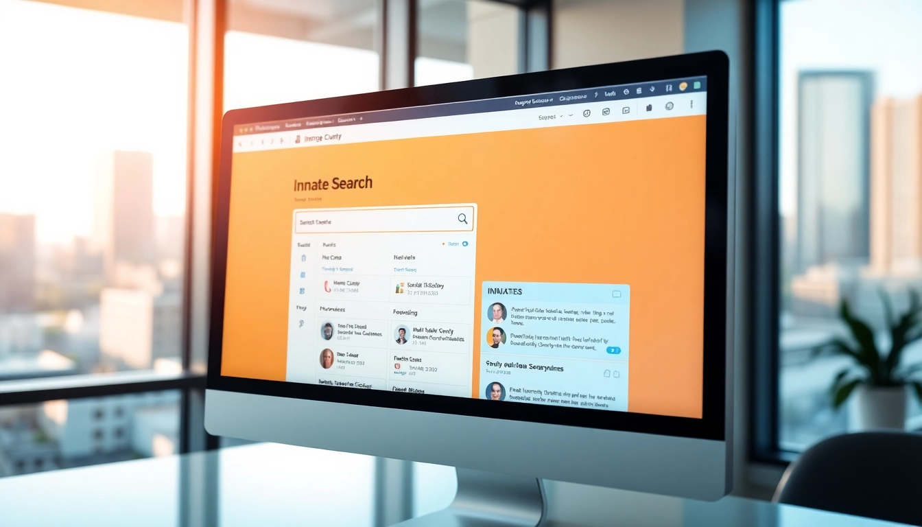 Perform an orange county inmate search with a user-friendly digital interface and modern design.