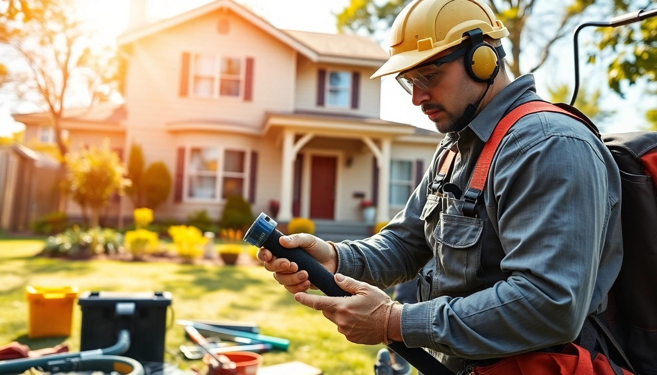 Apply effective termite treatments with expert pest control technician in a residential setting