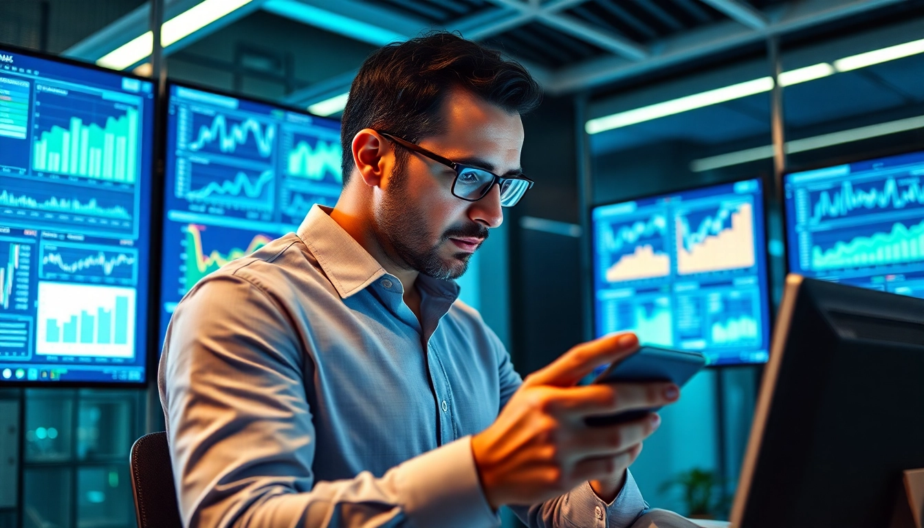 Analyze Data anomaly detection trends with a focused data analyst in a modern office.